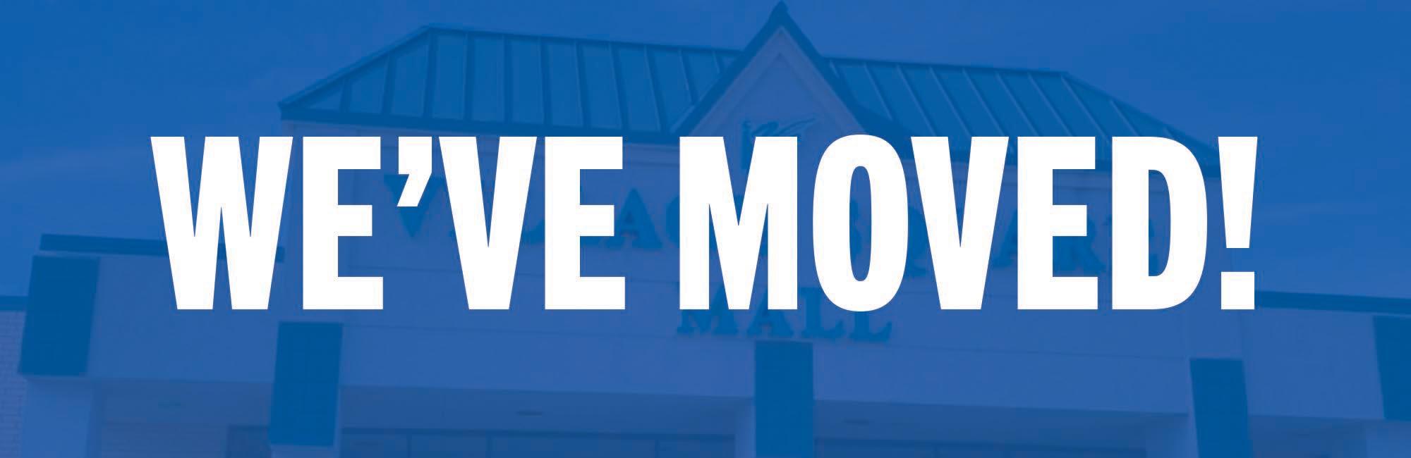 We've moved.